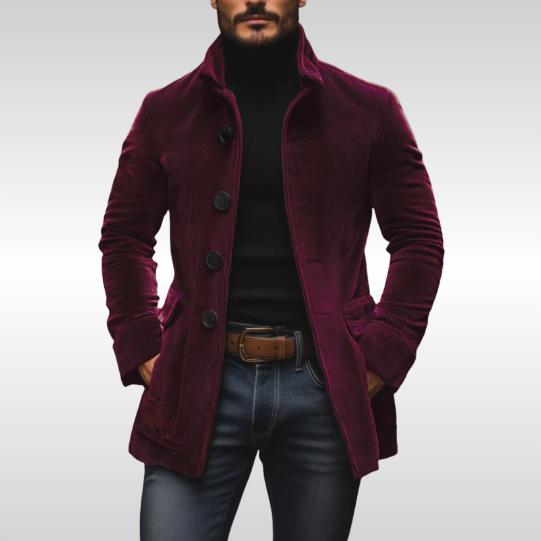 Lucas™ | Blazer en velours côtelé élégant