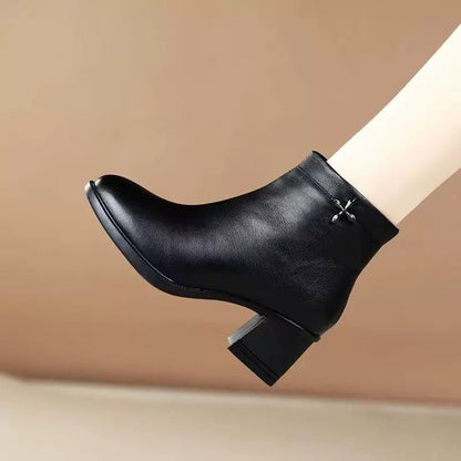 Estefania™ | Bottes orthopédiques en cuir élégantes et sécurisantes