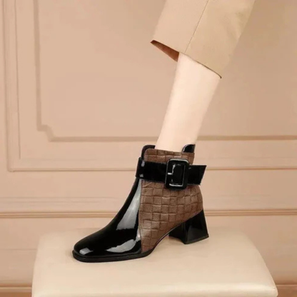 Maria™ | Bottines Orthopédiques en Cuir