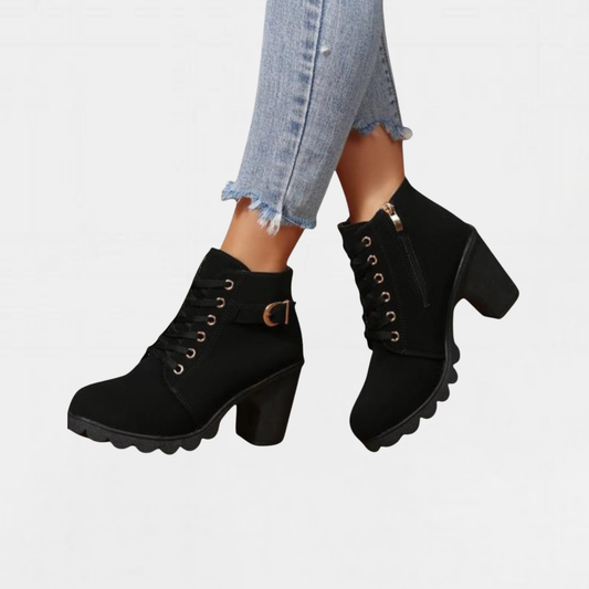 Gulia™ | Bottines orthopédiques en cuir avec maintien renforcé