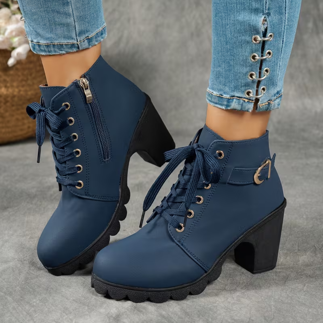 Gulia™ | Bottines orthopédiques en cuir avec maintien renforcé