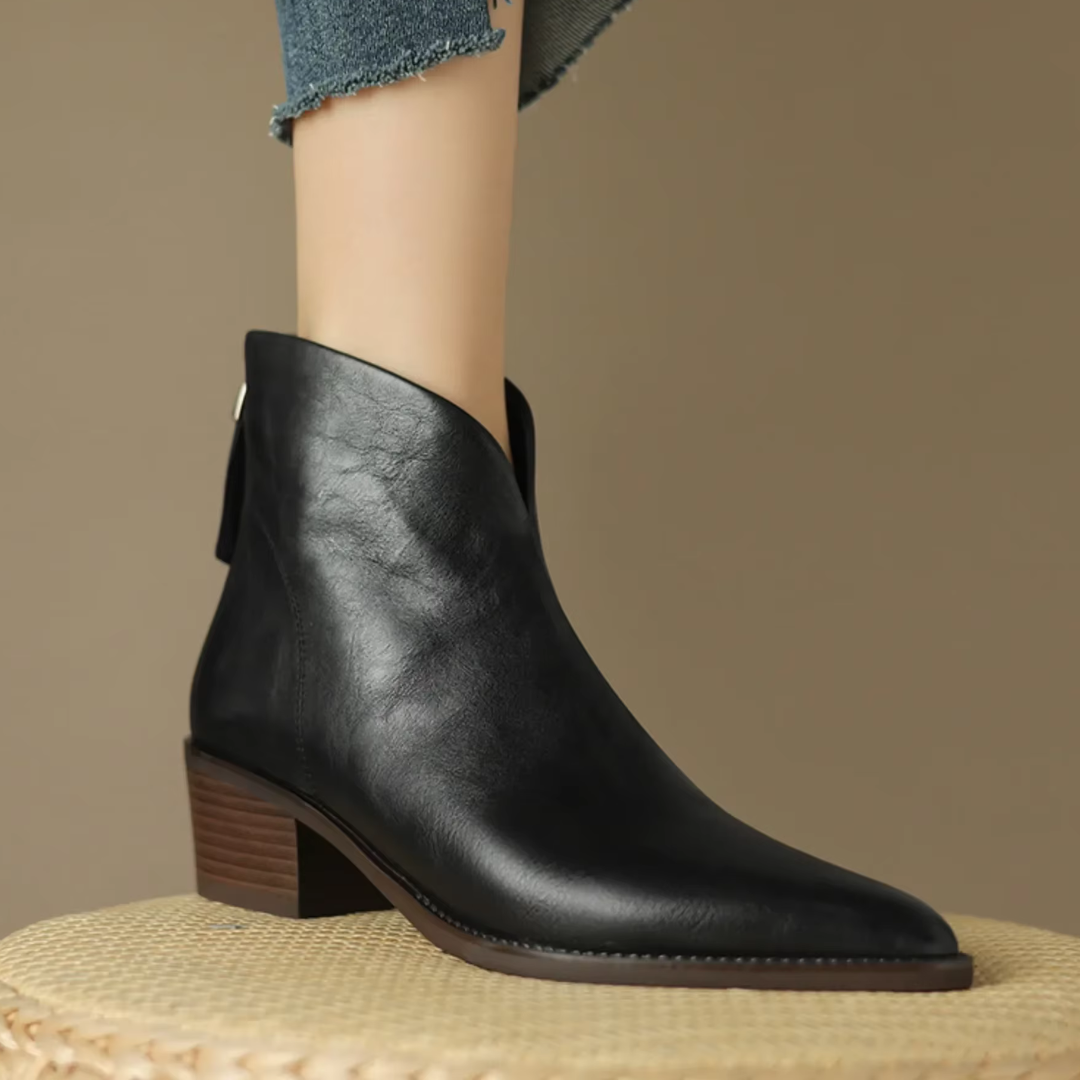 Viela™ | Bottines orthopédiques en cuir élégantes